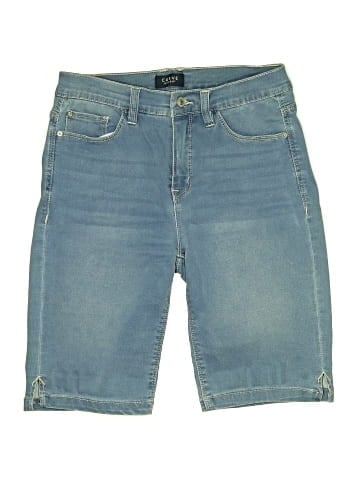 Curve Appeal Denim Shorts (view 1)