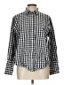 J.Crew 100% Cotton Checkered-gingham Black Long Sleeve Button-Down Shirt Size 12 - photo 1
