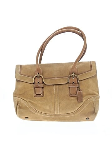Coach Suede Shoulder Bag (view 1)