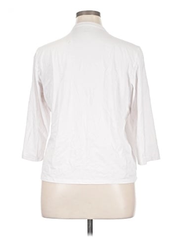 Lands' End 3/4 Sleeve Blouse (view 2)