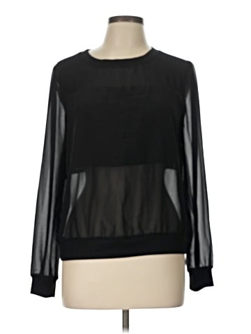 Silence and Noise Long Sleeve Blouse (view 1)