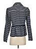 Nanette Lepore Stripes Blue Blazer Size 4 - photo 2