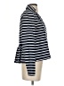 Nanette Lepore Stripes Blue Blazer Size 4 - photo 4