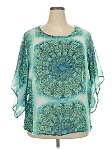 DressBarn 3/4 Sleeve T-Shirt (view 1)
