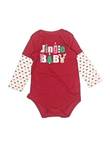 Holiday Time Long Sleeve Onesie (view 1)