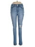 Seven7 Solid Blue Jeans Size 10 - photo 1