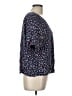 Madewell 100% Viscose Blue Short Sleeve Blouse Size L - photo 4
