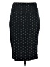 Express 100% Polyester Polka Dots Black Formal Skirt Size 8 - photo 1