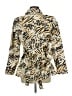 Tweeds Animal Print Gold Jacket Size M - photo 2