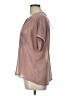 Dantelle 100% Polyester Pink Short Sleeve Blouse Size L - photo 5