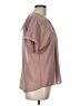 Dantelle 100% Polyester Pink Short Sleeve Blouse Size L - photo 4