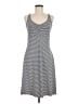 PrAna Stripes Gray Casual Dress Size M - photo 1