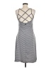 PrAna Stripes Gray Casual Dress Size M - photo 2