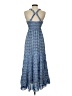 Max Studio 100% Polyester Argyle Blue Casual Dress Size XS - photo 2