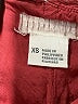 Cooperative 100% Baumwolle Plaid Burgundy Romper Size XS - photo 4