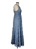 Max Studio 100% Polyester Argyle Blue Casual Dress Size XS - photo 4