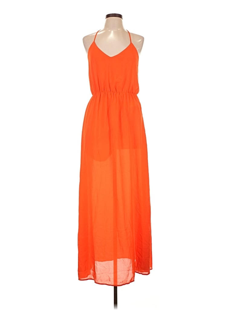 Pre-owned Shinestar Casual Dress In Orange
