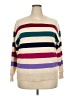 Lane Bryant Stripes Ivory Pullover Sweater Size 18 - 20 Plus - photo 1