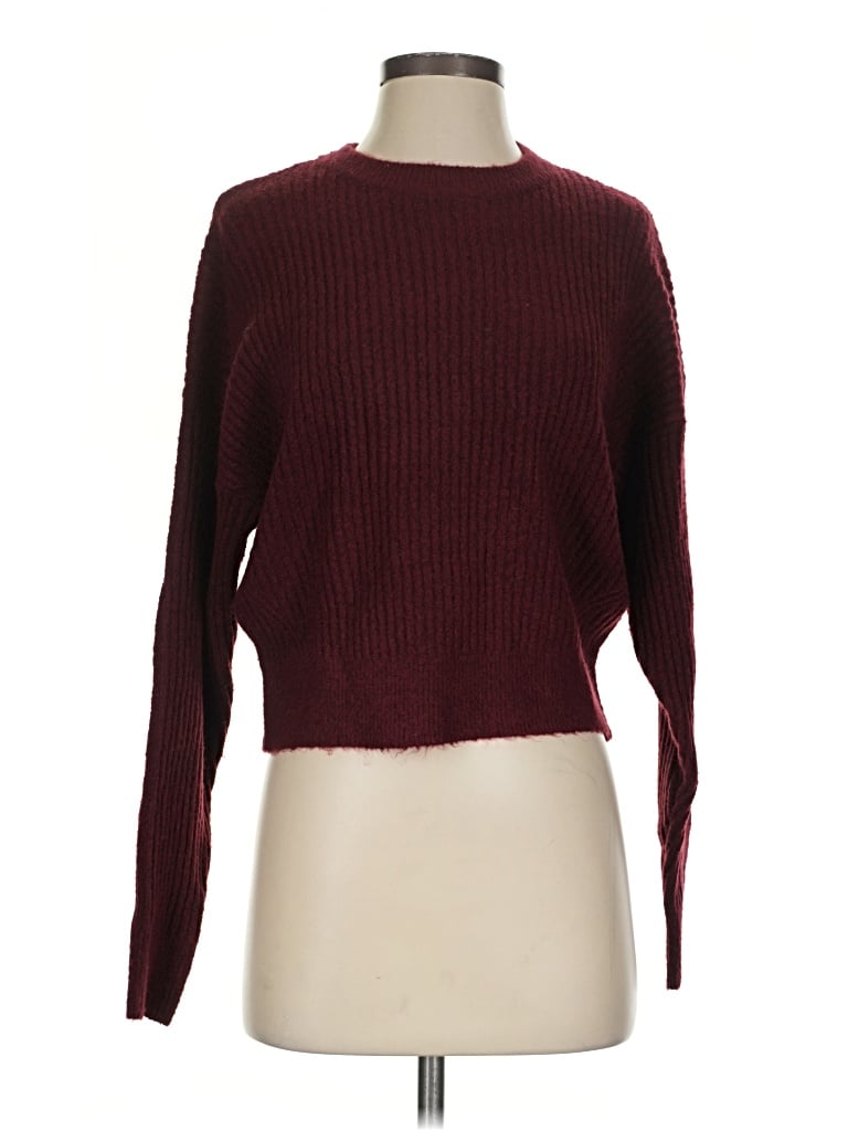 Elodie Pullover Sweater In Burgundy