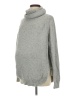 Seraphine Gray Turtleneck Sweater Size Med Maternity - photo 1