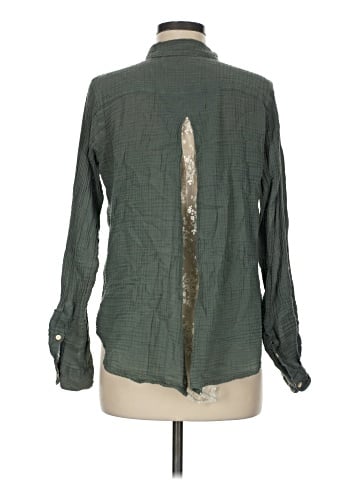 Isabella Sinclair Long Sleeve Button-Down Shirt (view 2)