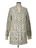 Evolution by Cyrus Animal Print Ivory Cardigan Size L - photo 1
