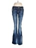 Miss Me Hearts Blue Jeans Size 28 waist - photo 1