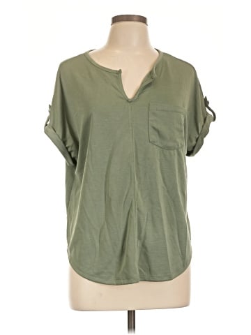 Cable & Gauge Short Sleeve Blouse (view 1)