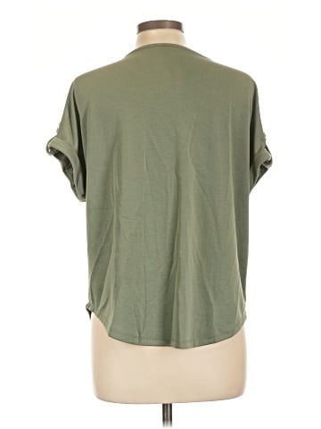 Cable & Gauge Short Sleeve Blouse (view 2)