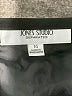 Jones Studio 100% Polyester Solid Black Casual Skirt Size 14 - photo 4