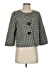 Max Studio 100% Polyester Polka Dots Gray Blazer Size S - photo 1