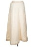 MNG 100% Polyester Ivory Formal Skirt Size L - photo 1