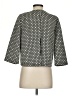 Max Studio 100% Polyester Polka Dots Gray Blazer Size S - photo 2