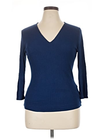 INC International Concepts 3/4 Sleeve Top (view 1)