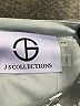 JS Collections 100% Polyester Silver Cocktail Dress Size 2 - photo 4