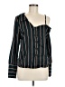 JOA 100% Polyester Black Long Sleeve Blouse Size M - photo 1