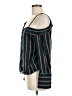 JOA 100% Polyester Black Long Sleeve Blouse Size M - photo 5