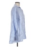 Sigrid Olsen 100% Linen Blue Long Sleeve Button-Down Shirt Size M - photo 4