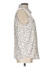 Love Potion Floral Ivory Sleeveless Blouse Size L - photo 4