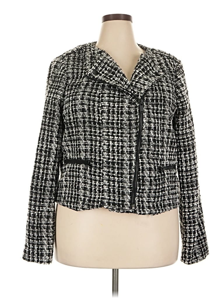 Simply Vera Vera Wang Jacket In Gray
