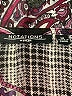 Notations Purple 3/4 Sleeve Blouse Size 1X - photo 7