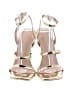 Elisabet Tang Metallic Gold Sandals Size 11 - photo 2