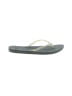 Reef Gray Flip Flops Size 7 - photo 1