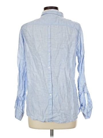 Sigrid Olsen Long Sleeve Button-Down Shirt (view 2)