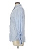 Sigrid Olsen 100% Linen Blue Long Sleeve Button-Down Shirt Size L - photo 5