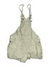 WeWoreWhat Gold Overall Shorts Size XL - photo 1