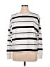 Cable & Gauge Silver Long Sleeve Top Size XL - photo 1