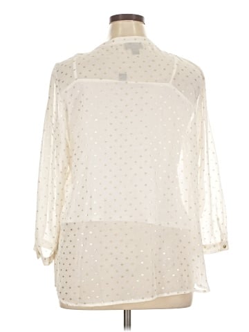 Liz Claiborne Career 3/4 Sleeve Blouse (view 2)
