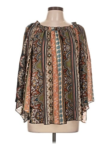 Melissa Paige 3/4 Sleeve Blouse (view 1)