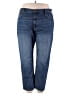 Lee Solid Blue Jeans Size 22 - photo 1